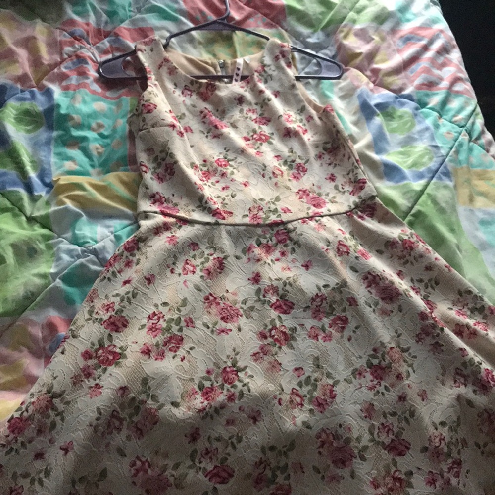 small rose dress!